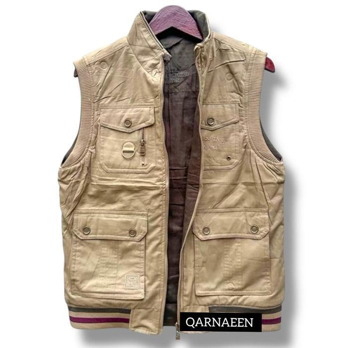 Qarnaen Rompi Pria Import Bolak Balik Size Xl-6Xl Casual Keren Tebal Bahan Full Katun Pola Slimfit 1