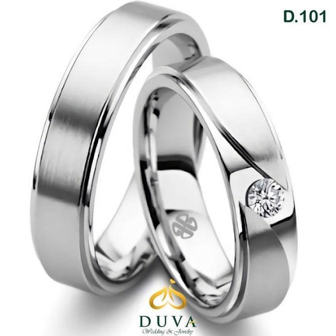 Cincin Kawin Pria Platinum 15% D.101 (SINGLE)