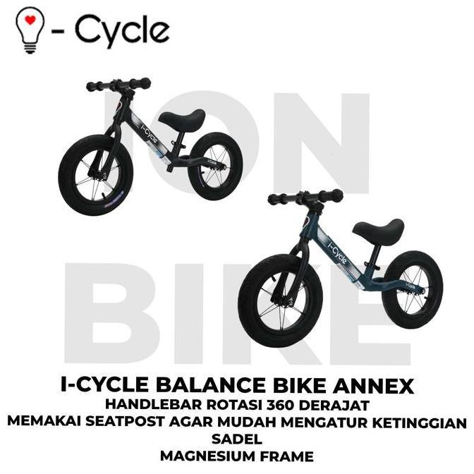 Push Bike ICycle Annex Balance Bike Pushbike Sepeda Anak Keseimbangan