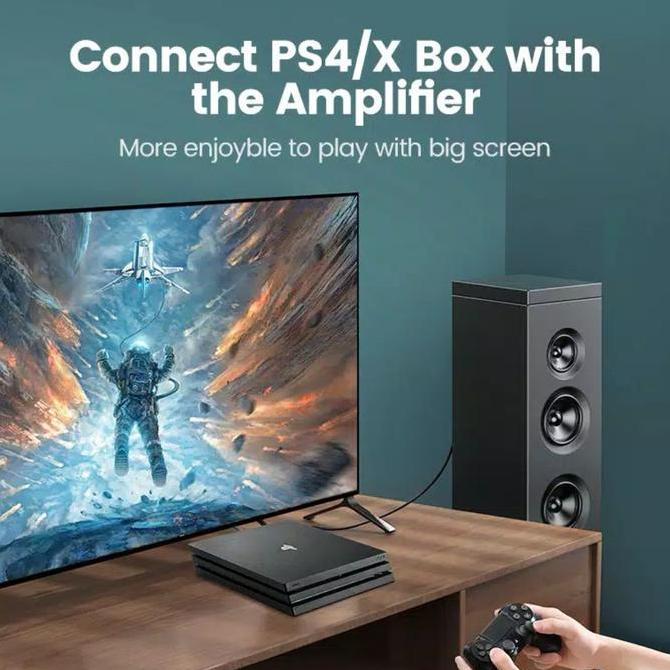 Ugreen Optical Audio Cable - Ugreen Kabel Audio SPDIF Coaxial Toslink