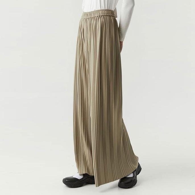 Kirana by Aska Label - Celana plisket dengan pinggang karet