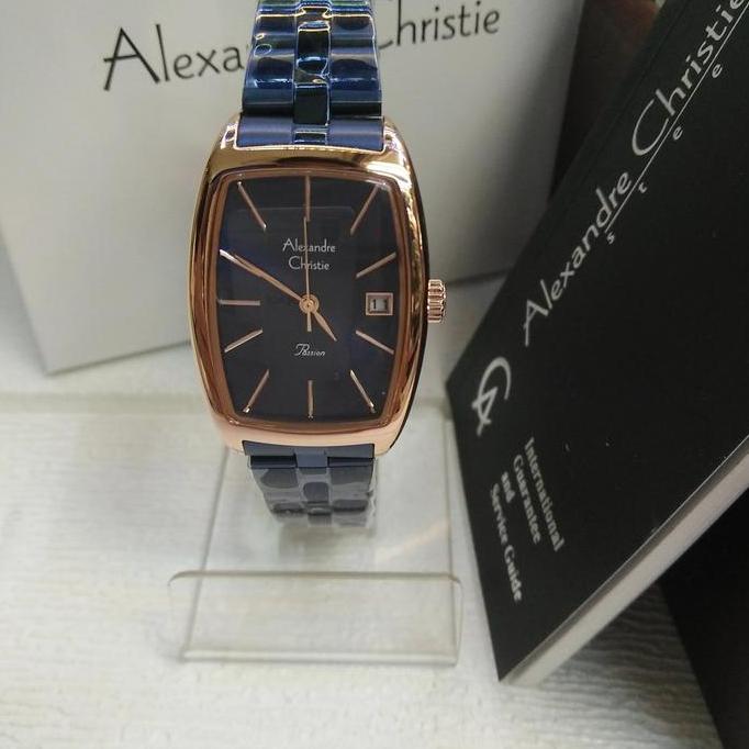 Jam Tangan Wanita Alexandre Christie Ac 2961 LD Solid Stainless