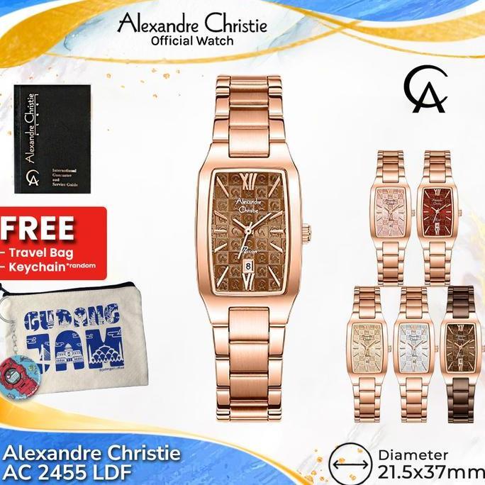 Alexandre Christie Wanita AC 2455 LDF AC 2455 LD AC2455LD AC 2455 Stainless Steel