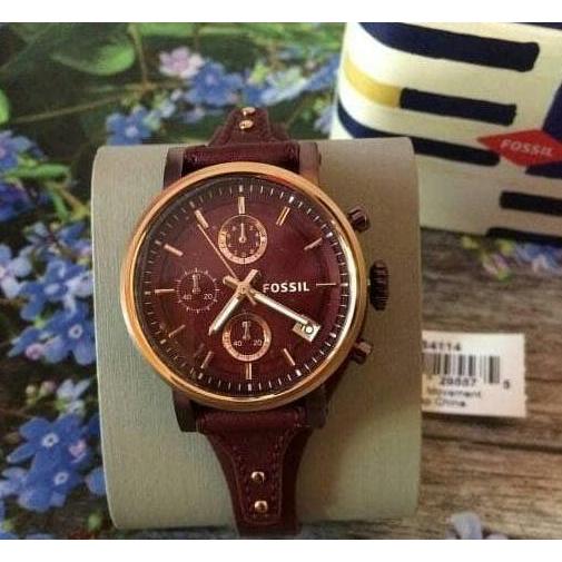 Fossil Orinal - Jam Tangan Fossil Boyfriend Wine