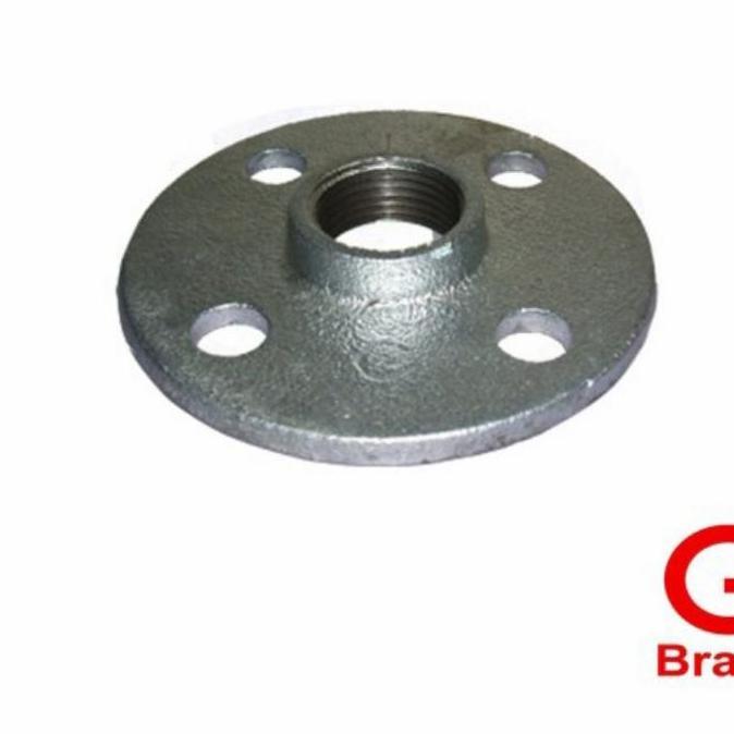Flange Drat Galvanis Besi 3 Inch Terbatas