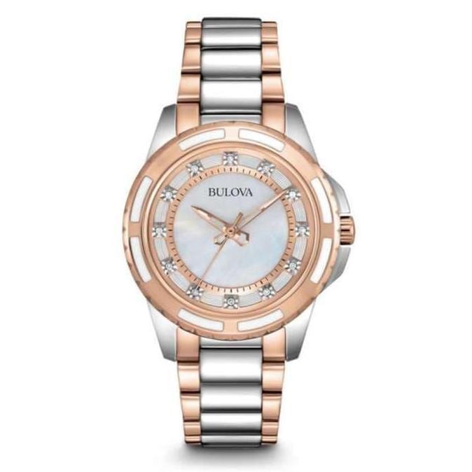 Bulova Women's 98P134 Diamond Dial Watch