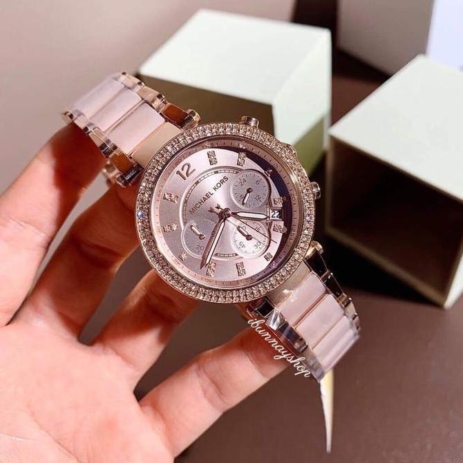 (SALE) Jam Tangan Wanita Michael Kors Parker MK5896 Orinal