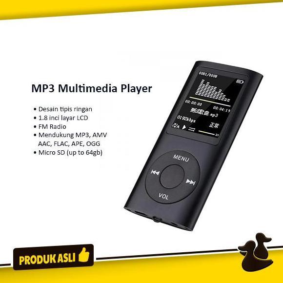 DAP Portable Audio Player MP3 Player Mini Digital LCD FM Radio