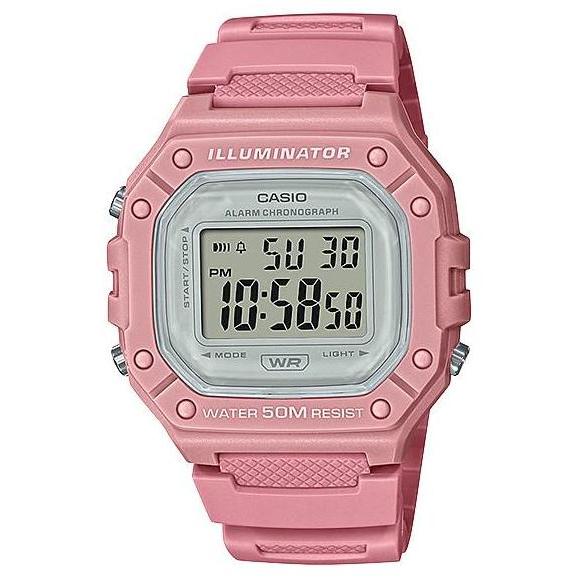 Casio General W-218HC-4AVDF / W-218HC-4A Orinal & Garansi