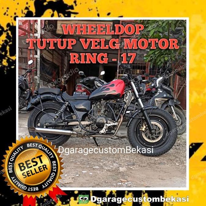 Wheeldop Motor Custom Tutup Velg Ring 17 R-17 Kualitas Terbaik Harga Termurah