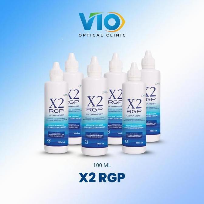 [BUNDLING] X2 RGP 100ML (TRAVEL SIZE) ULTRAMOIST SOLUTION CAIRAN PERENDAM LENSA CONTACT RGP PEMBERSI