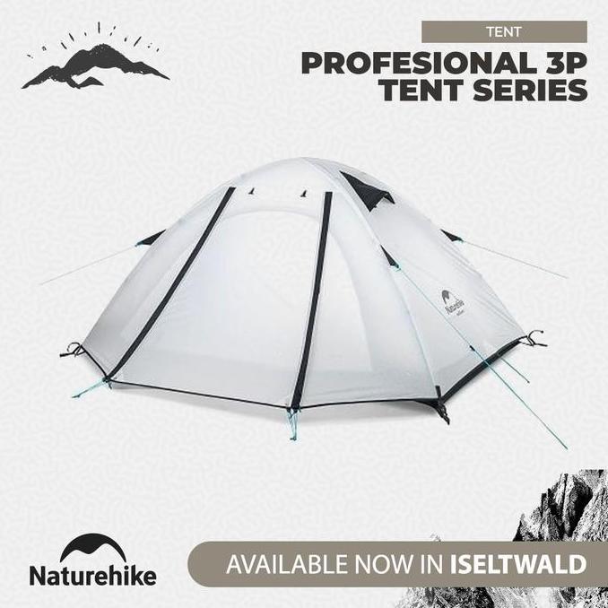 Miliki Tenda Profesional 3P Naturehike Tent Series Nh18Z033-P