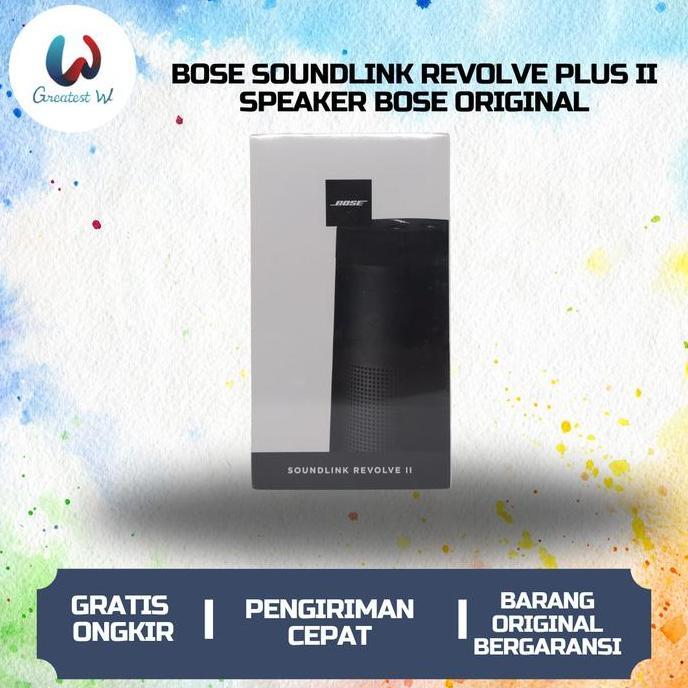Terlaris Bose Soundlink Revolve Plus Ii Speaker Original Bose Warranty