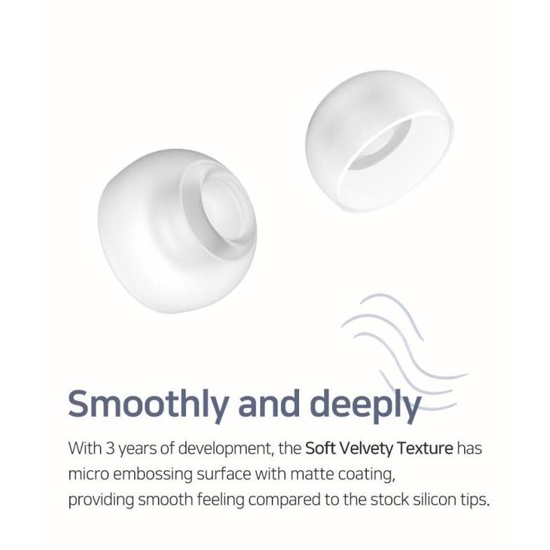 Promo DIVINUS VELVET Eartips For TWS Ultra Smooth Silicone Eartips Diskon