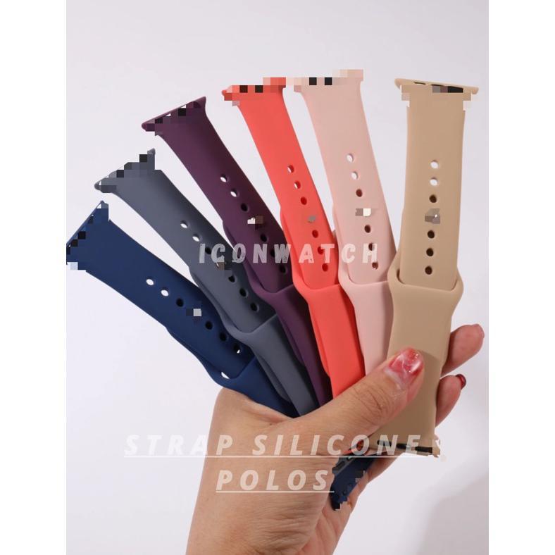 BEST SALE PREMIUM STRAP IWATCH STRAP SMART WATCH IWATCH T500 T55 X7 T500+PLUS T55+PRO 42/44MM RUBBER