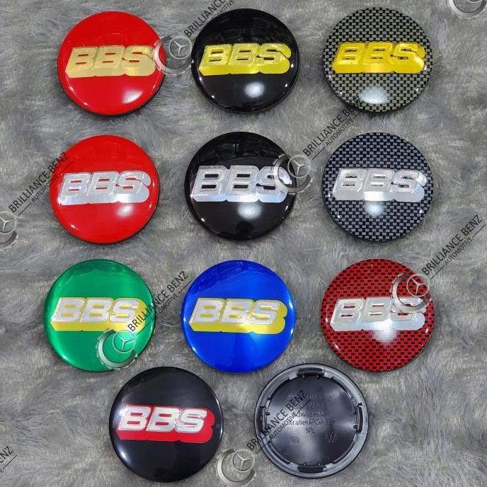 New- BBS DOP RODA VELG 65MM WHEEL CENTER CAP BBS 6.5CM TUTUP DOP RODA BBS