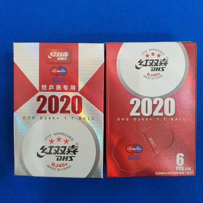 Diskon Bola Pingpong Dhs Dj40+ Busan 2020 Ittf Worlds New - Bola Tenis Meja Dhs Busan Isi 6 Putih