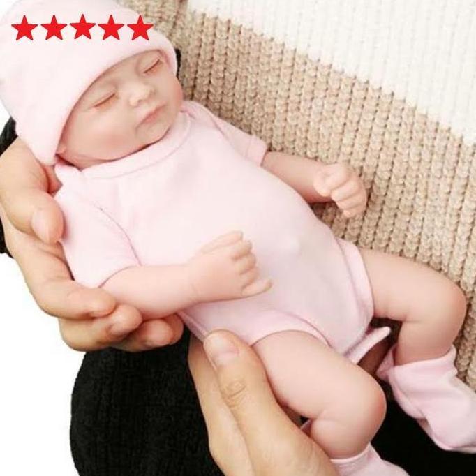 Berkualitas 50cm Boneka Bayi Silicone Vynil Bayi Mirip Asli Lucu Boneka Unik Doll Mainan PRAKTEK KED