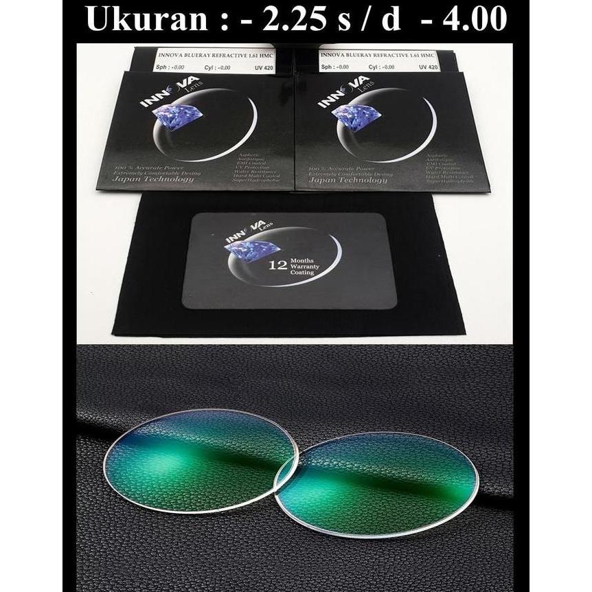 Lensa Minus Blue Ray Innova Original Lensa Minus Blueray H-Index 1.61