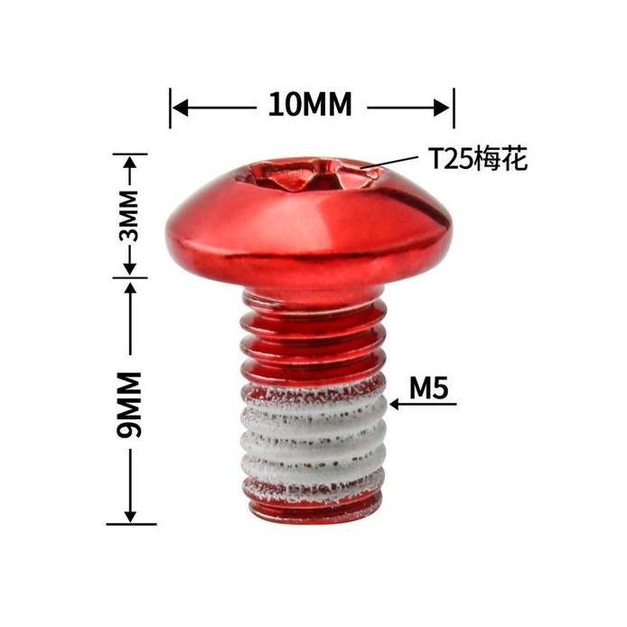 Baut Rotor Sepeda Baut Cakram Sepeda Baut Piringan Rotor Bolt Promo