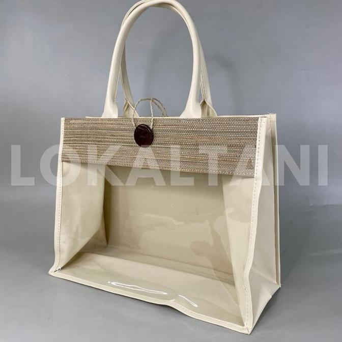 Diskon Tas Hampers Mendong/Tas Pandan Mendong/Hampers Totebag