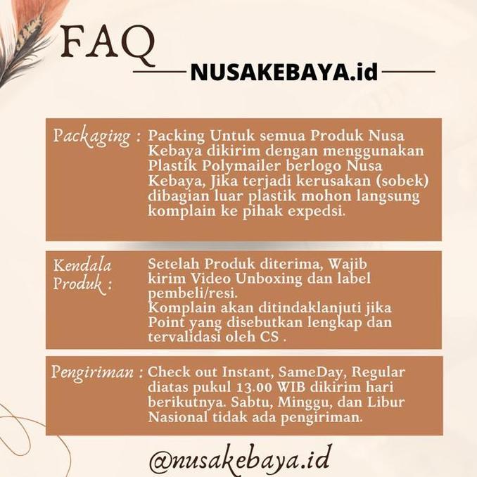 Nusa Kebaya Setelan Kebaya Brokat Modern Kebaya Brokat Lamaran Kebaya Brukat Terlaris