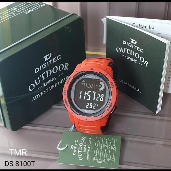 Jam Tangan Pria Digitec Outdoor DS 8100 Original