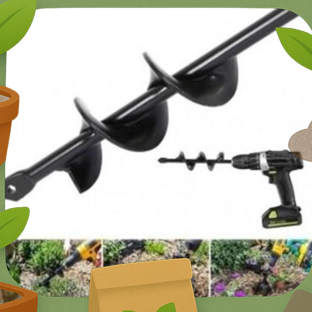 Alat Pertanian Mata Bor Penggali Lubang Pelubang Penggemburan Pembuat Sumur Tanah Biopori Tanaman