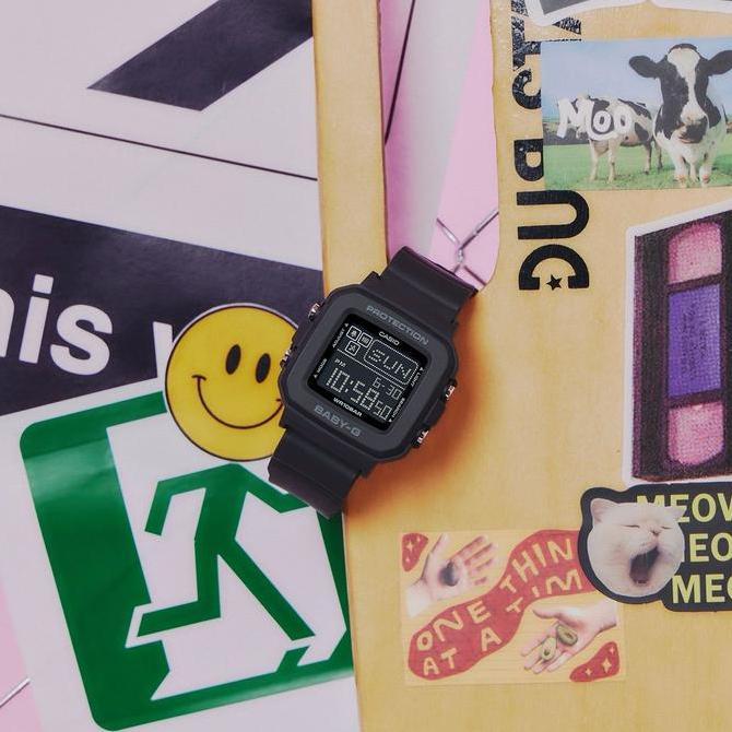 Casio Baby-G BGD-10-1DR / BabyG BGD10-1 Orinal & Garansi