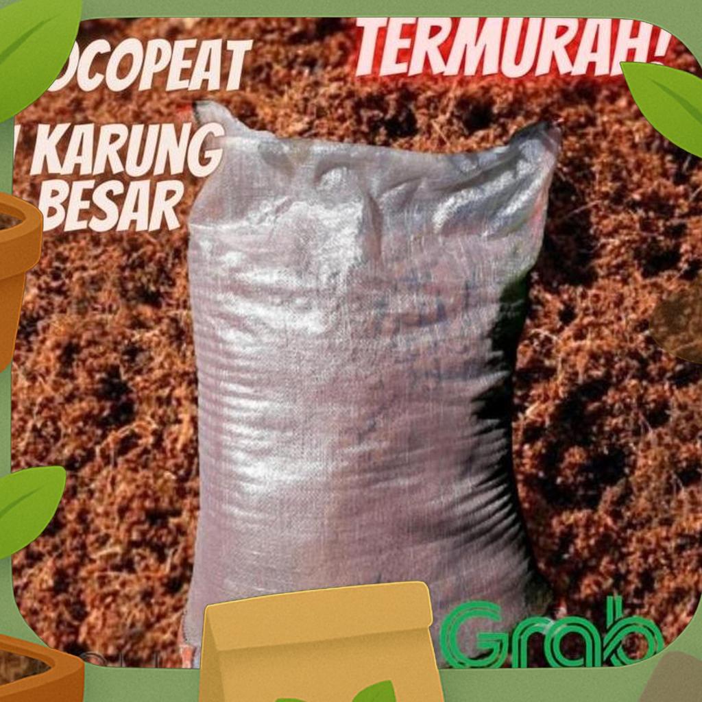 Cocopeat/ Cocopit Murni Media Tanam 1 Karung 50Kg
