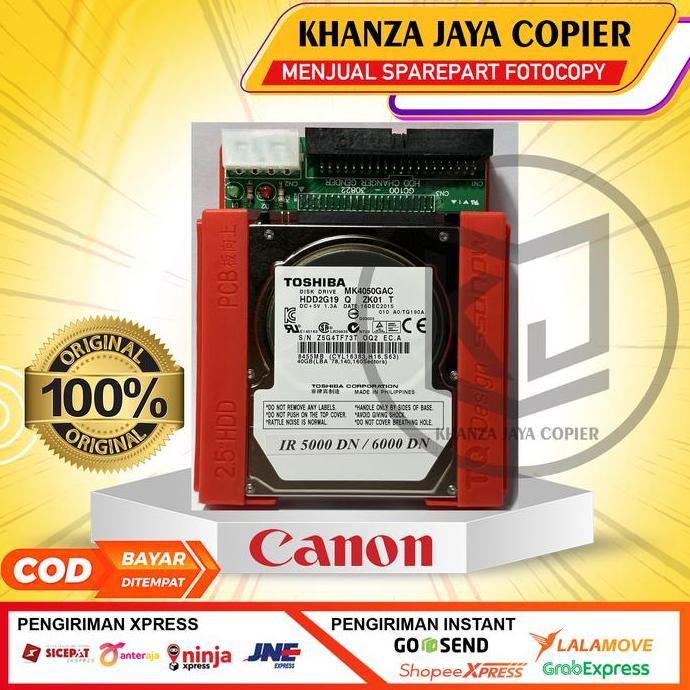 Grosir Hardisk Mesin Fotokopi Canon Ir 5000/6000Dn Full Sistem Cover Merah