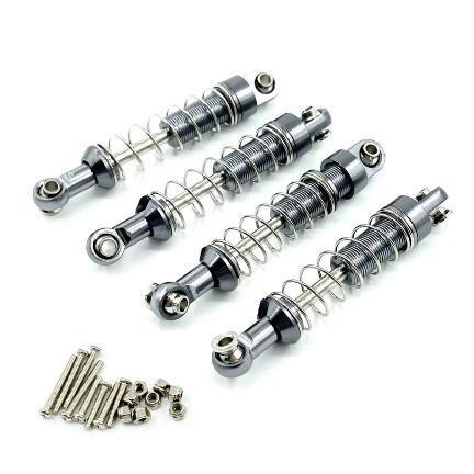 Upgrade Part Metal Steering Suspension Link Rod Pull Rod Mount Seat Shock Mount Full Set 1/12 Mn D90