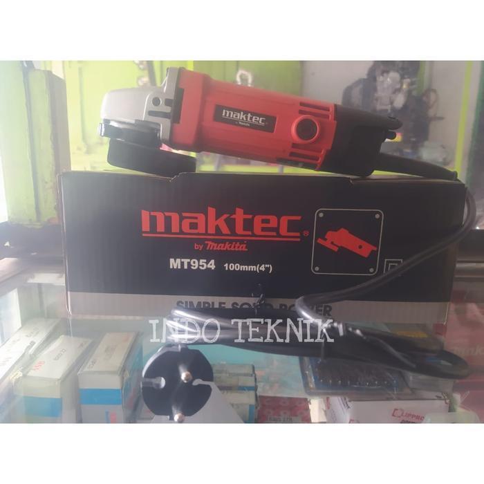 Mesin Gerinda Tangan 4" Maktec Mt 954 Original Dan Terpercaya