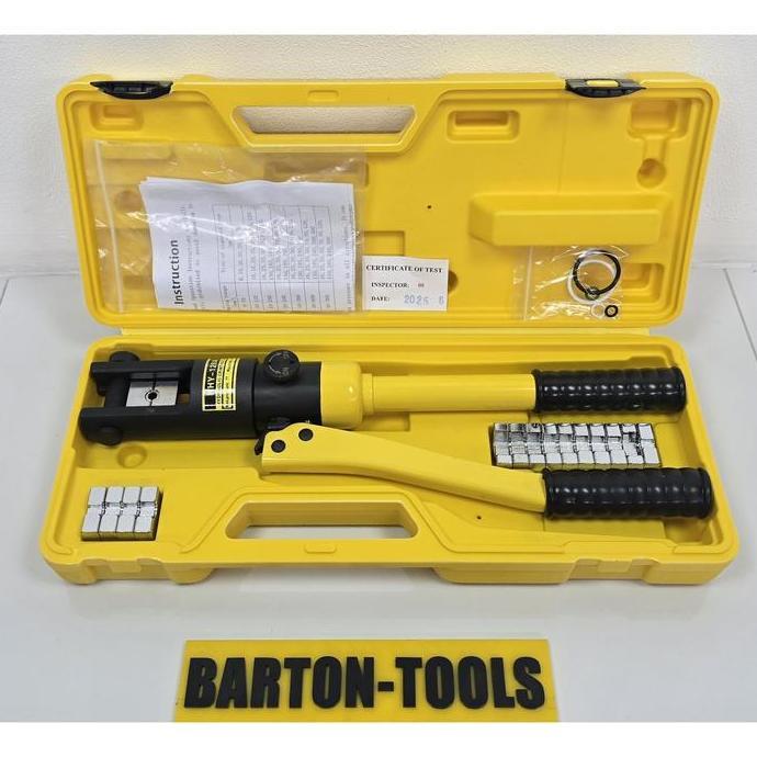 10-120Mm Hand Hydraulic Crimping Tool Hhy-120A Barton Alat Tang Press Skun Cable Lug Tembaga Alumini
