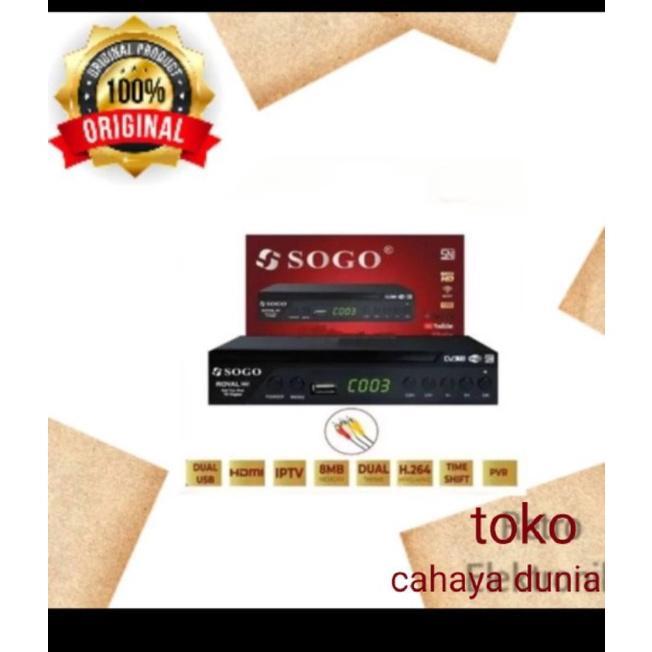 Stb Sogo Digital TV Set Tob Box DVB