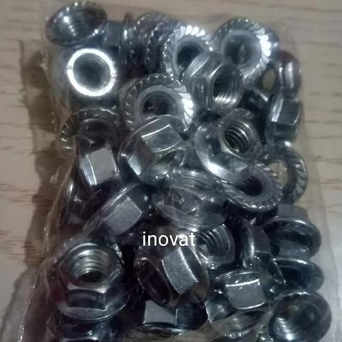 (ISI 50 PCS) MUR TOPI 12/ MUR FLANGE M8