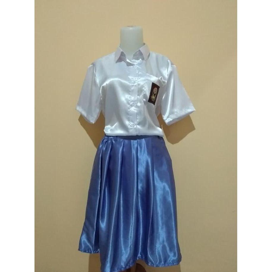 New- MILIKI BAJU SATIN SERAGAM SMA