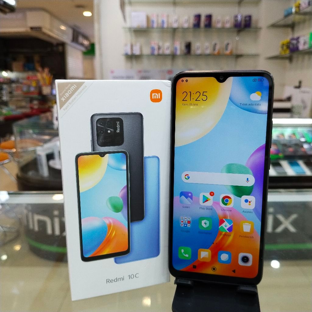 XIAOMI REDMI 10C 4/64 XIOAMI REDMI 10 C 4/64 XIAOMI REDMI10C 4/64 SECOND BEKAS GARANSI RESMI