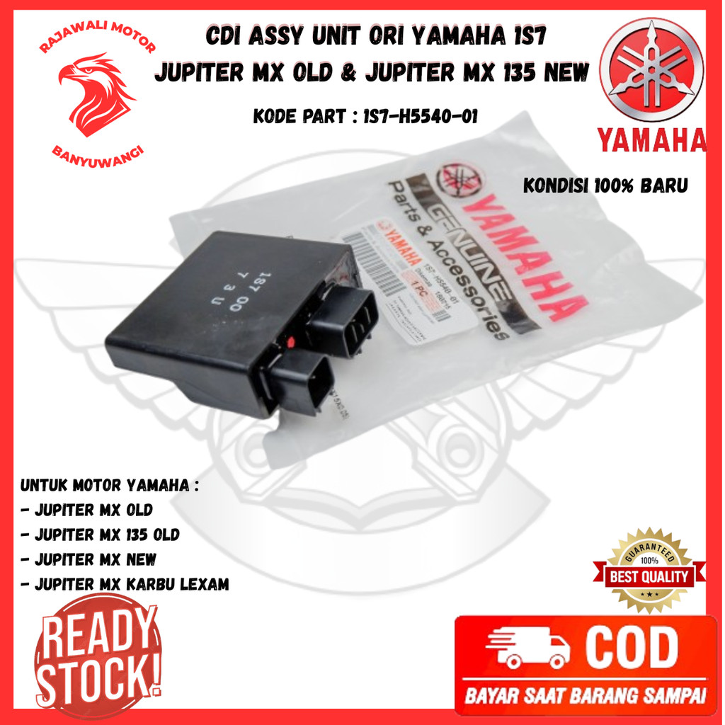 cdi jupiter mx 135 ori - cdi brt jupiter mx new 135 - cdi brt jupiter mx old - 1S7-H5540-01
