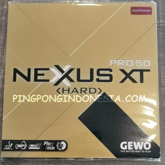 Gewo Nexxus Xt Pro 50 - Karet Pingpong Tenis Meja Rubber