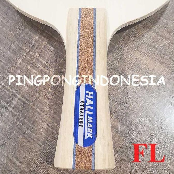 Hallmark Strategy - Kayu Pingpong Blade Tenis Meja Bet Bat Defensive