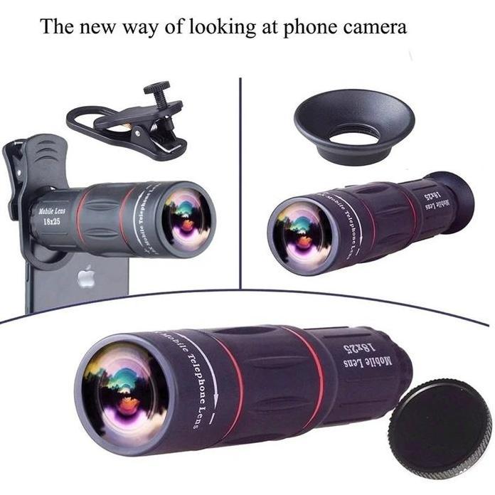 Lensa Telephoto Apexel 18X25 18X Zoom Lensa Apexel Apexel28X25 Ready Stock