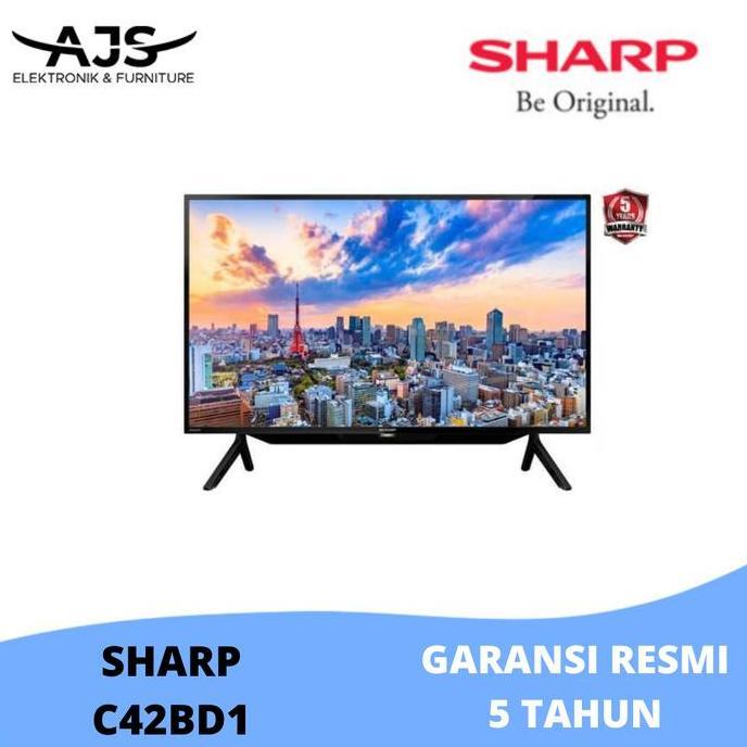 Terlaris Tv Led Sharp 42 Inchi Digital Tv 2T-C42Bd1I Garansi Resmi