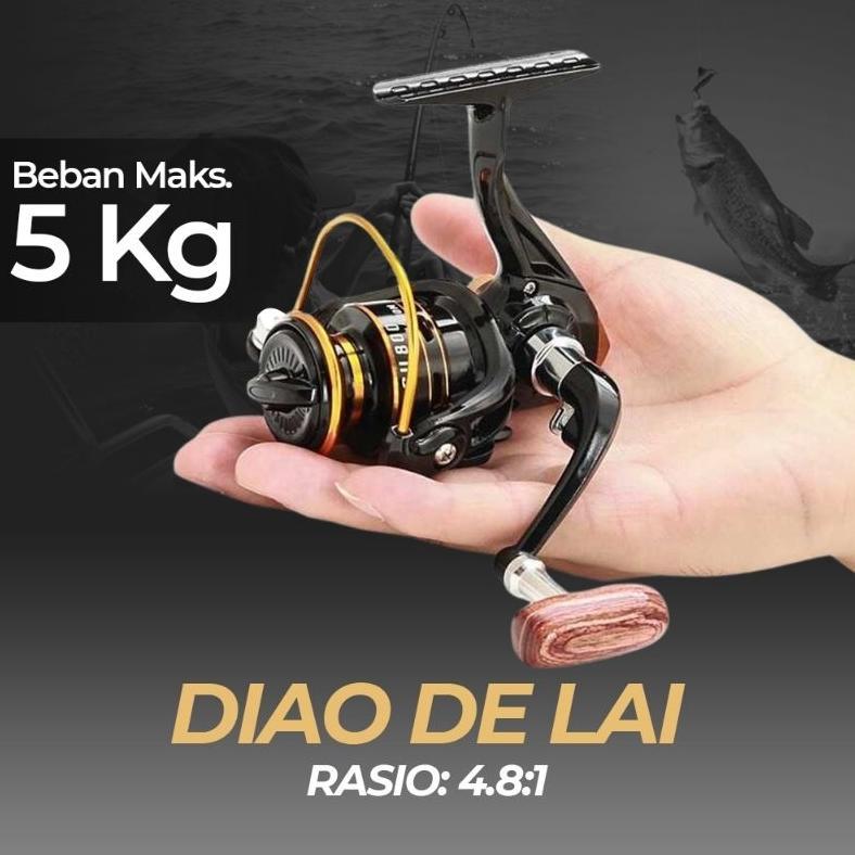 promo terbaru big sale reel mini 100 rell super mini rell terkecil kuat ringan