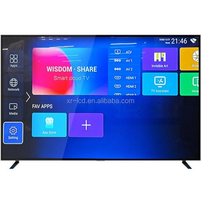Terlaris 32 43 50 55 65 70 Inch New China Tv Factory Cheap Flat Screen Teions High Definition 1080P 