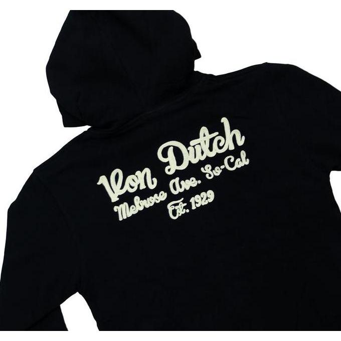 Von Dutch Zipper Hoodie 1185 Black