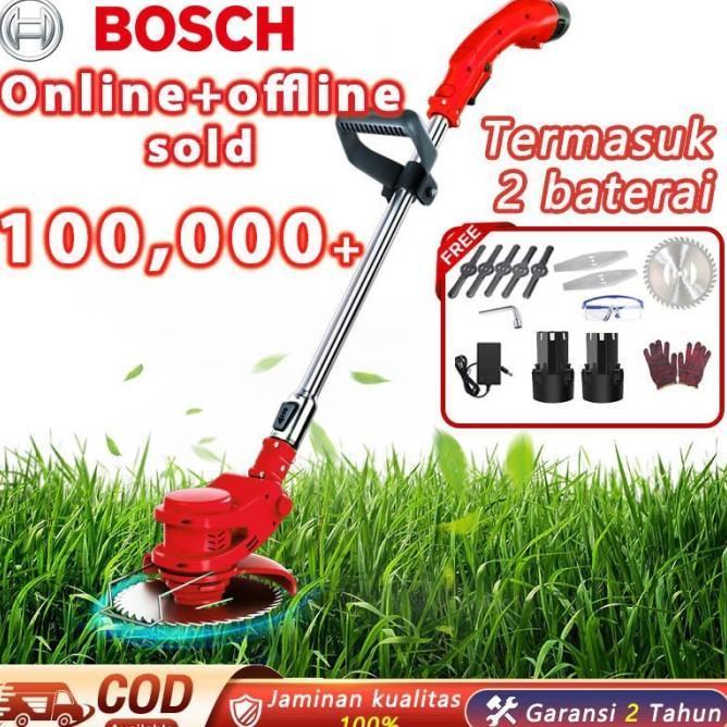 Dudung Tani Bosch Mesin Potong Rumput Pemotong Rumput Listrik Pemangkas Rumput Dengan Liion