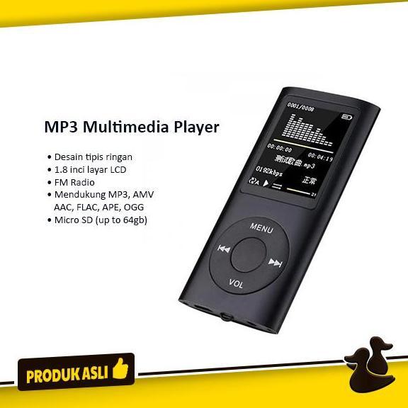 DAP Portable Audio Player MP3 Player Mini Digital LCD FM Radio