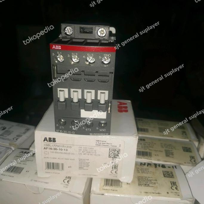 Update AF16-30-10-13 100-250VAC/DC KONTAKTOR ABB sjt92 Juara
