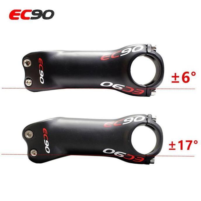 Promo Stem EC90 Full Carbon Size 31.8mm 6 Derajat Stem Stang Handlebar Carbon Sepeda MTB Roadbike Di